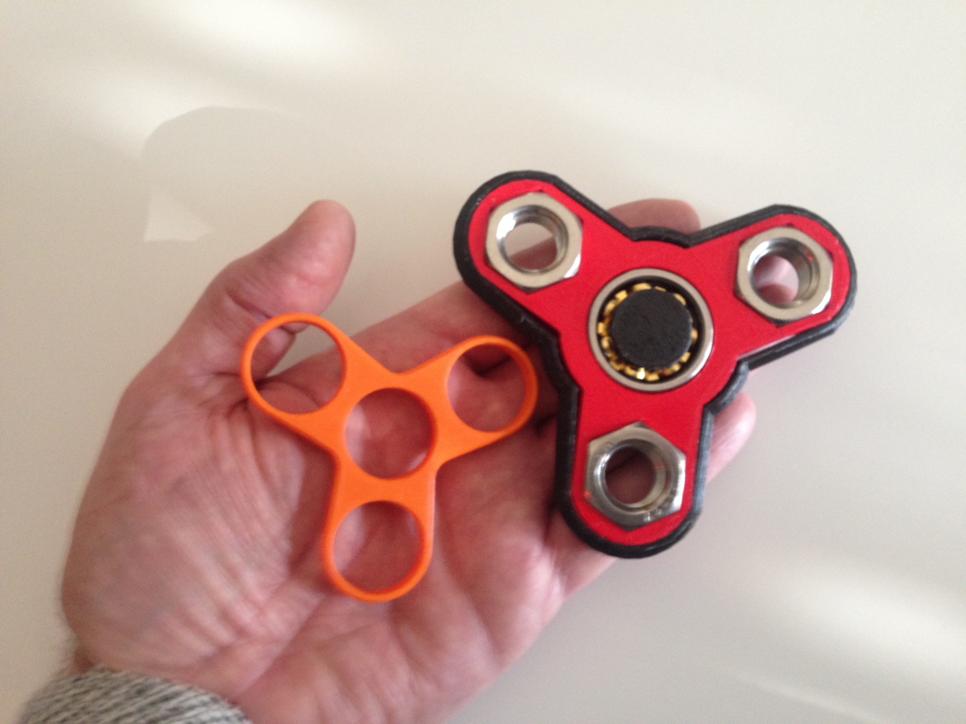 Free STL file Hand Spinner two-color ・Object to download and to 3D ...